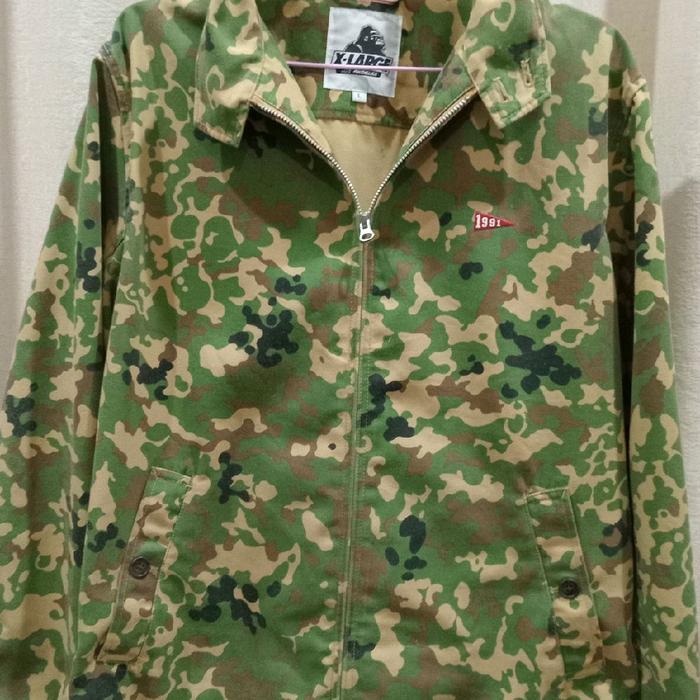 jeket lapangan pria atau camo jacket (xlarge) Jaket