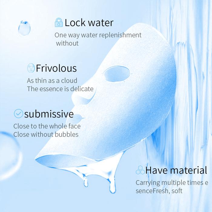 20 Pieces BIOAQUA Centella Collagen Vitamin C Facial Mask