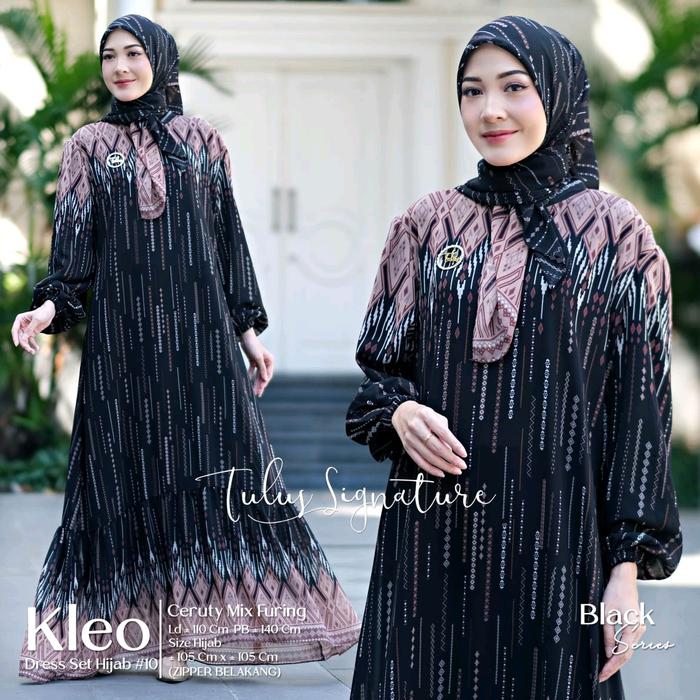 Kleo Set Dress Hijab by Tulus Signature
