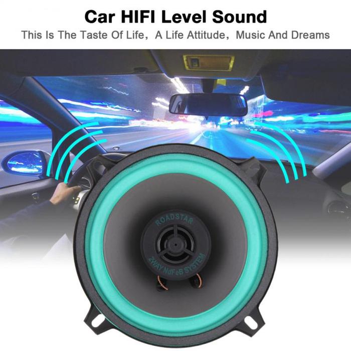 Car Horn Car HiFi Coaxial 4/5/6.5 Inch Horn Speaker Car Door Stereo