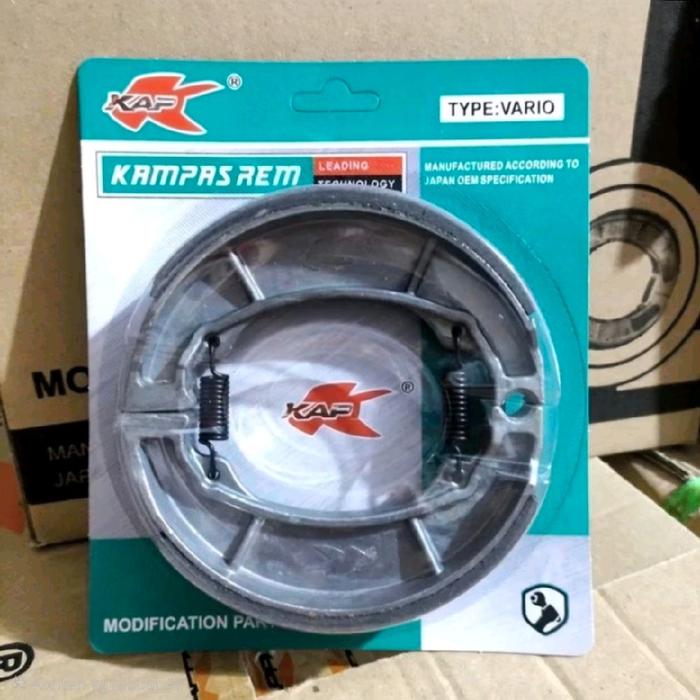 KAMPAS REM VARIO KAPPA   belakang vario 110 lama cbs fi techno 125 150 new led 2015-2022 beat karbu 