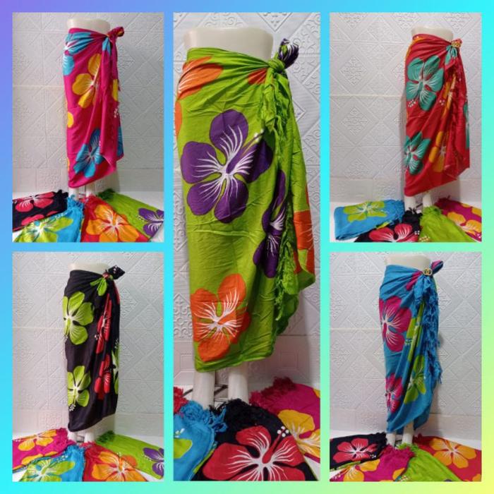 Kain Pantai//Sarung Pantai//Selimut Bali//Selendang Pantai//Kain Batik//Motif Sari Bunga