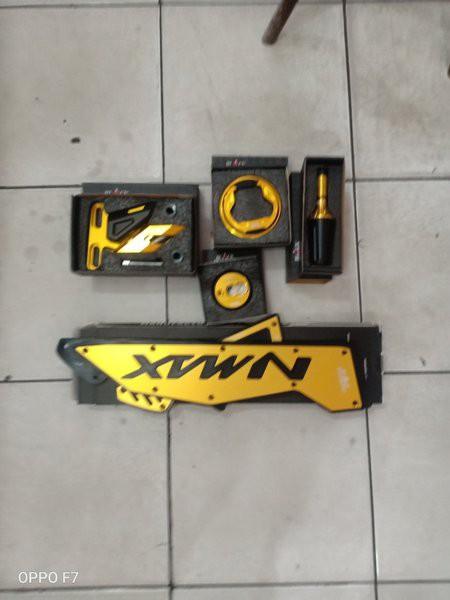 Karpet Kaliper Bensin Kunci Jalu Nmax-155 Old 2015-2019 Paketan Sesuai Gambar Black Diamond