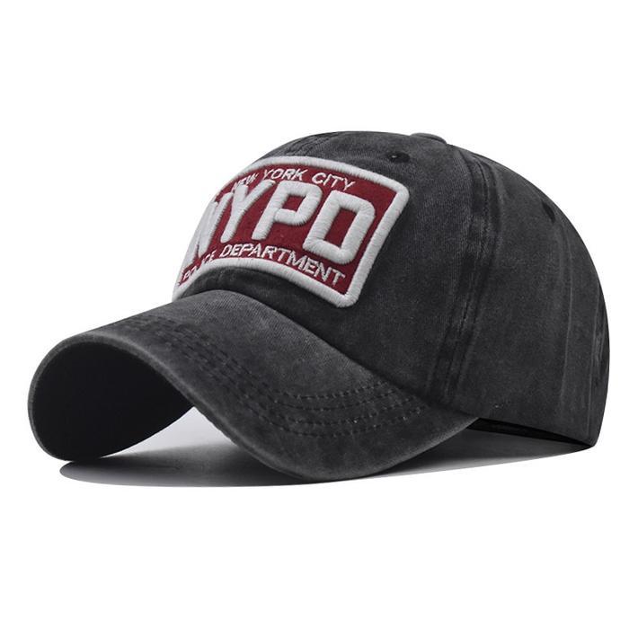 Topi Baseball NYPD Police Departement Import Premium Quality Casual Sporty Distro Vintage Style Olah