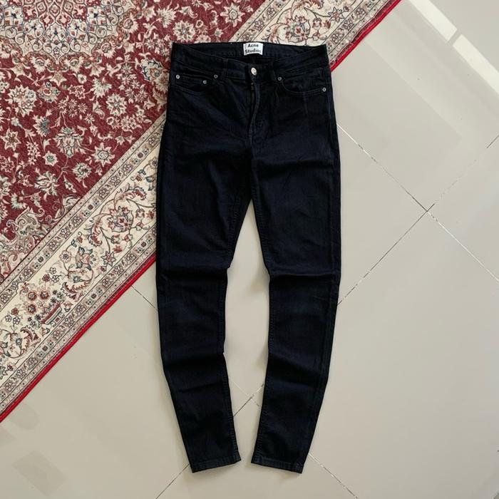 Acne Studio 5 Skin Black Jeans