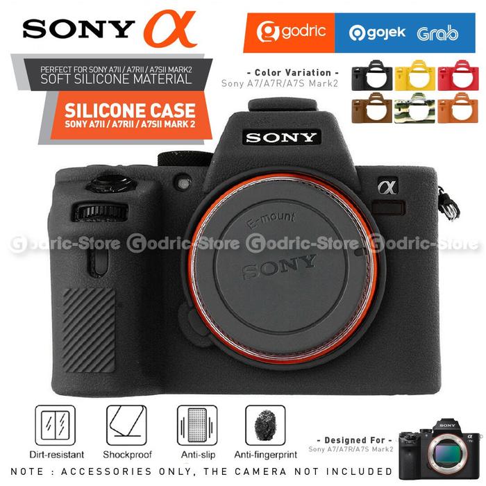 Silicone SONY A7ii A7Rii A7Sii (A7 A7R II MARK 2 ONLY Sarung Silicon)