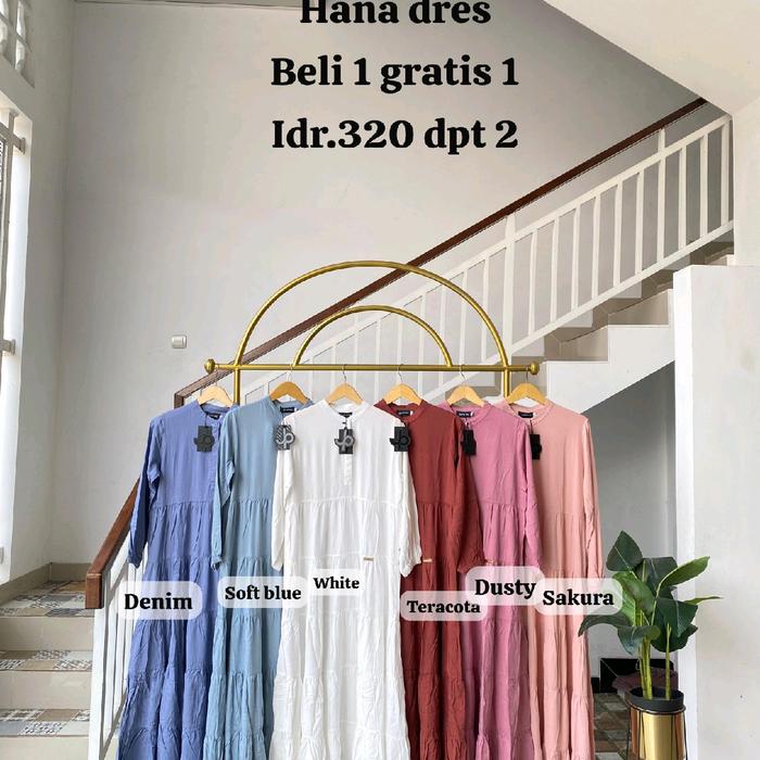 Hana Dress original by journey scarves Gamis