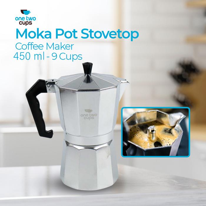Cahayastore - Moka Pot Kopi | Coffee Maker Stovetop | Teko Espresso Manual