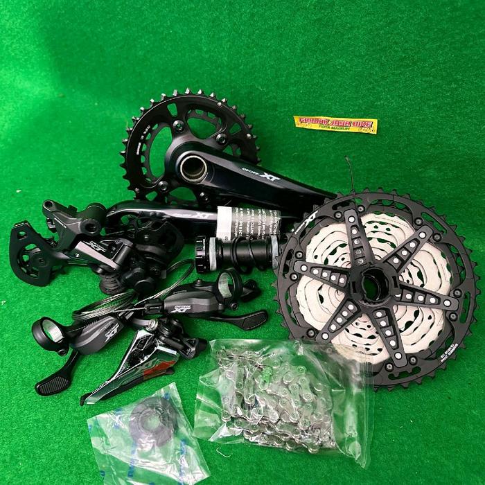 grupset shimano deore xt m8100 2x12speed.new