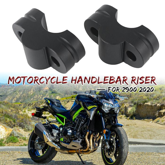 Handle Bar Raise For Kawasaki Z900 Z 900 2020 Motorcycle CNC Aluminum