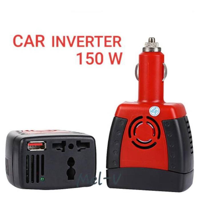 Saver Charger Mobil 150 Watt Car Inverter Power 150W Dc To Ac