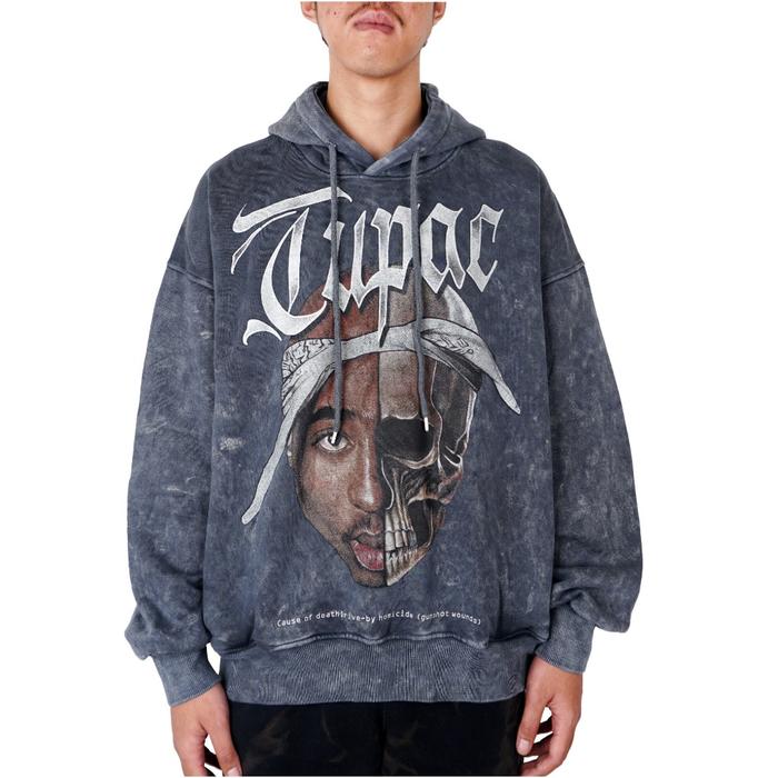 KKONTENER TUPAC OVERSIZE HOODIE WASHING