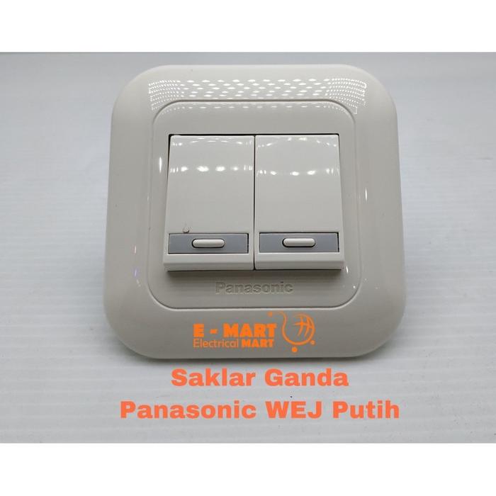 Saklar Engkel / Single Besar + Stopkontak NON CP Panasonic Tanam