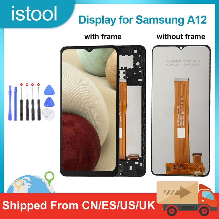 6.5" For Samsung Galaxy A12 Display A125F With 3 D Touch Screen