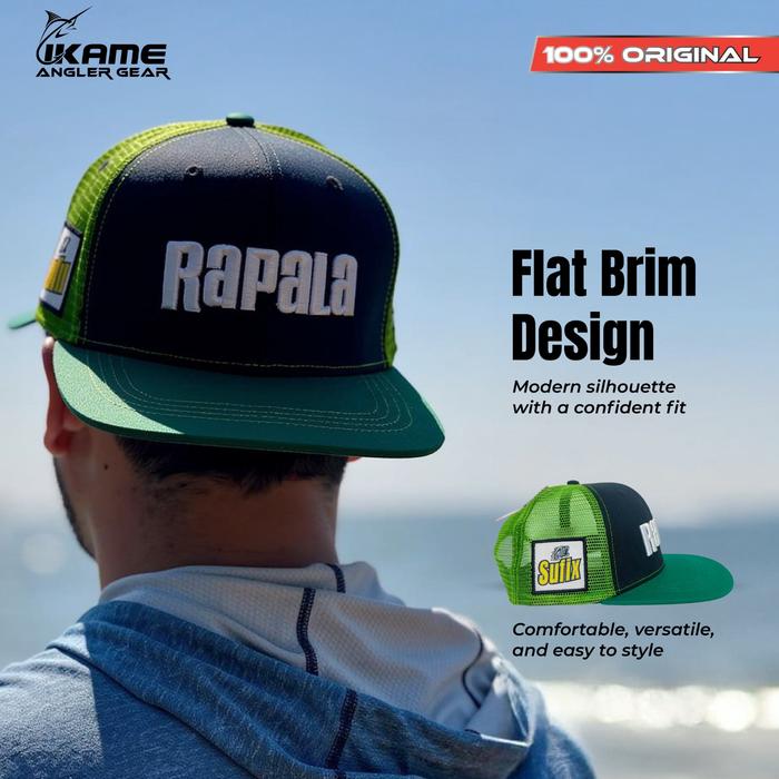 Topi mancing snapback/ Rapala ice force/ Topi mancing/ Topi mancing rapala/ Topi rapala original