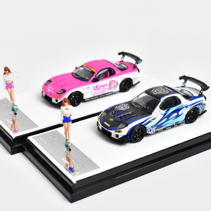 Time Micro TM 1:64 Mazda RX7 Diecast Car Model