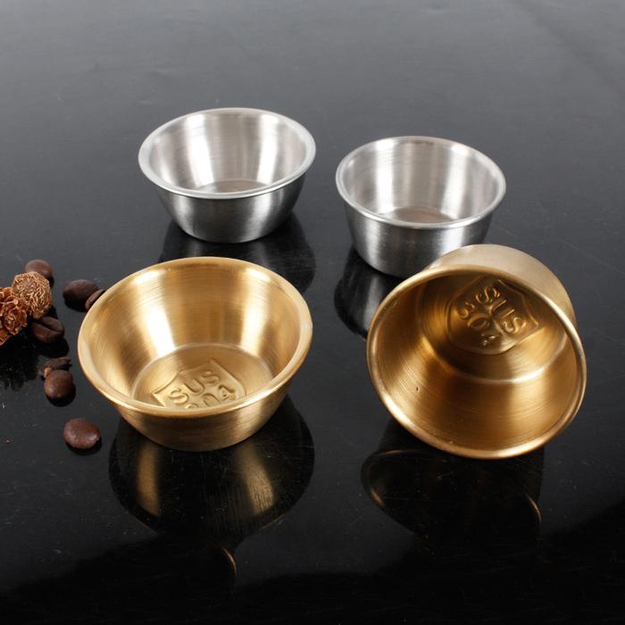 304 Stainless Steel Sauce Cup Black Pepper Mustard Tomato Sauce