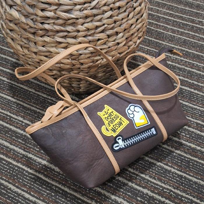 RFL genuine leather - tas wanita kulit sapi asli - tas tote bag wanita