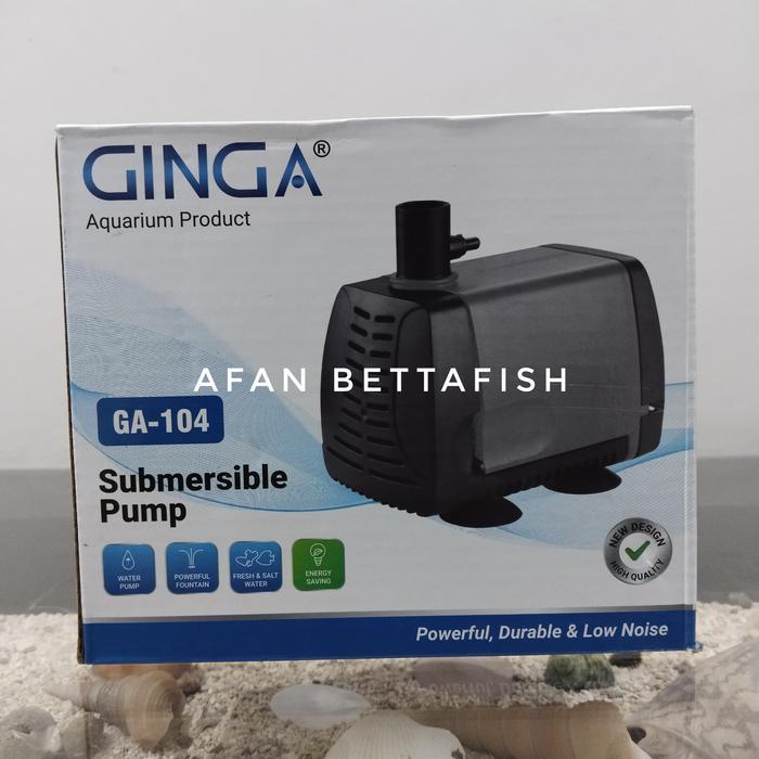 Ginga Ga 104 Pompa Air Celup Ga-104 Water Pump Kolam Aquarium / Ready Stok / New / Spesial