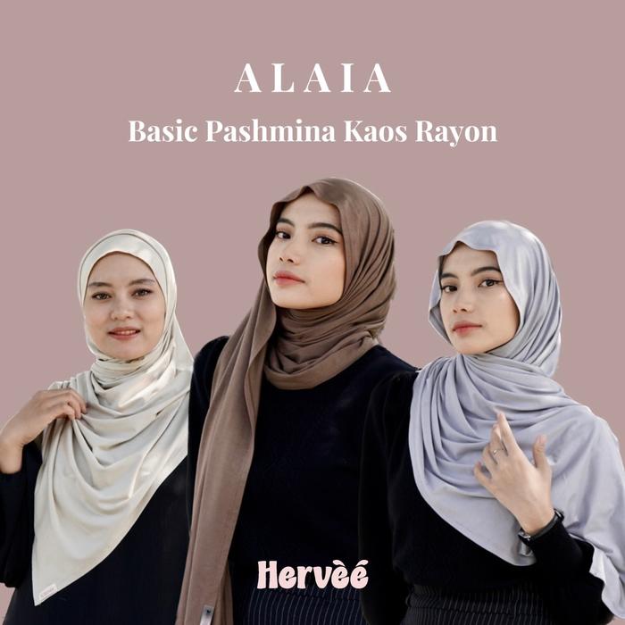 Alaia Pashmina Kaos Rayon Super | Hervee.id