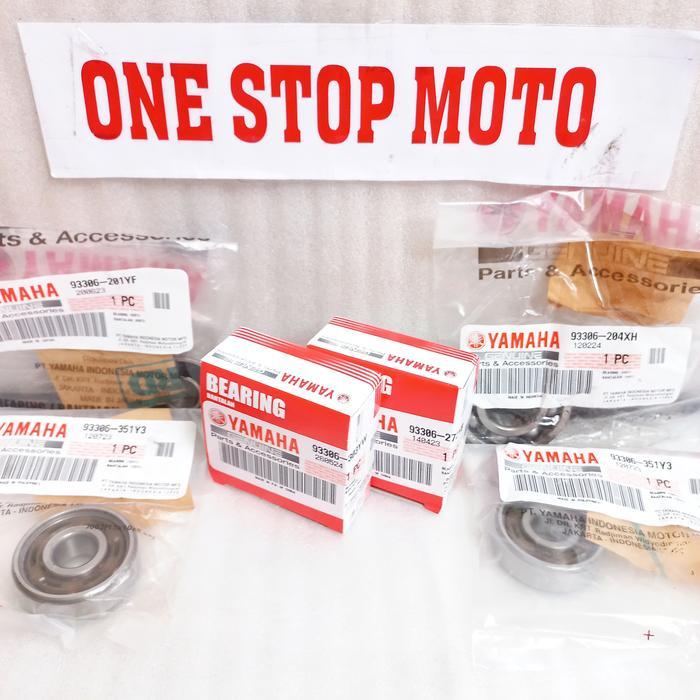 Bearing Set Gardan Gearbox Yamaha Mio M3 Mio S Mio Z Soul GT 125 Fino 125 Xride 125 Filano Bering Kl