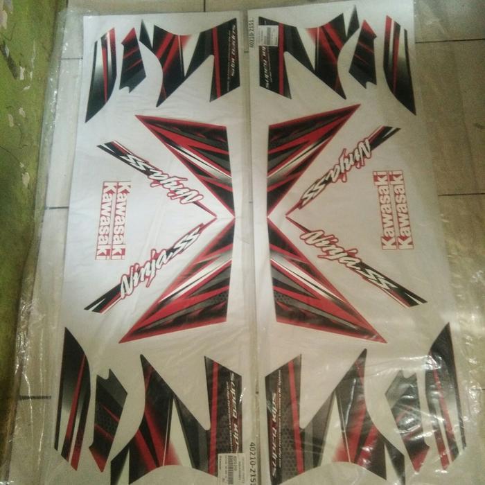 Striping stiker ninja ss merah ori OSEAN
