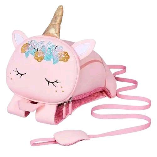Tas Ransel Anak Dengan Tali Pengaman Anti Hilang Nohoo Mini Backpack Papa Unicorn Original Sekolah W