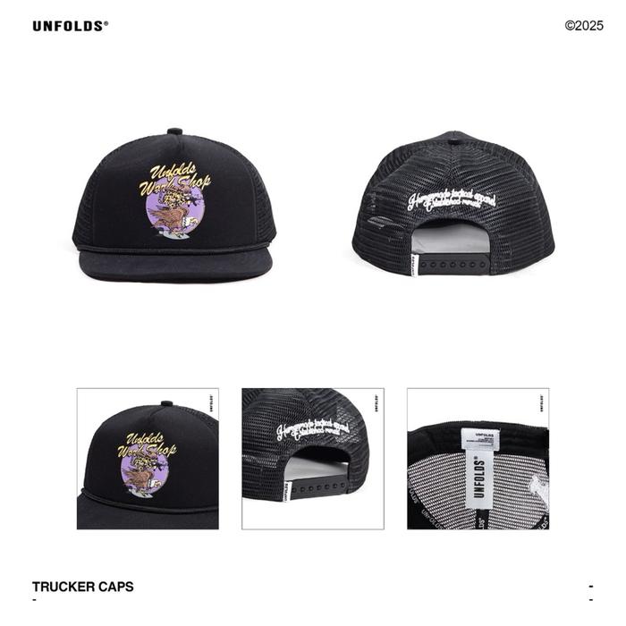 TOPI TRUCKER SYMPHONIC ELMA BLACK