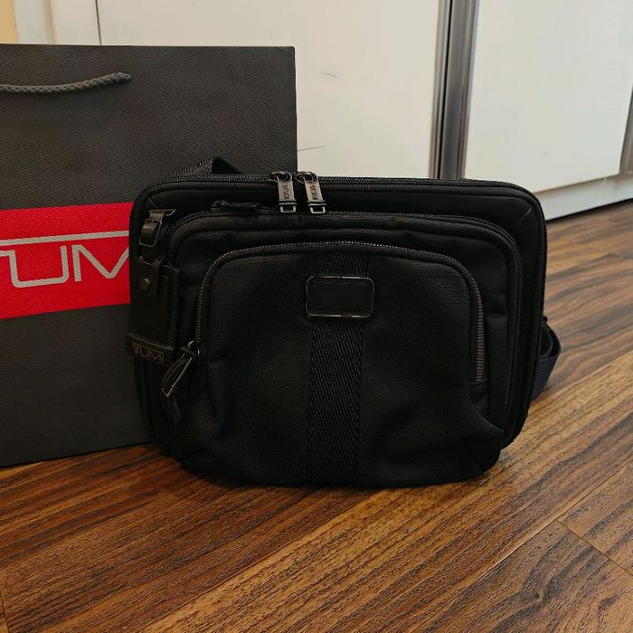Tas Tumi Alpha Bravo Jackson Crossbody Laptop original asli