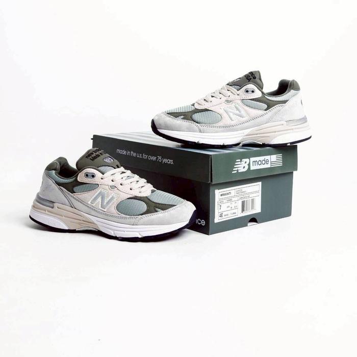 Sepatu Sneakers Pria Kasual Kith X 993 Miusa Spring 101 Shoes WR993KTI Made in USA Street Wear Asli 
