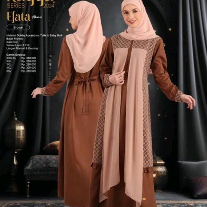 gamis nibras dewasa efata