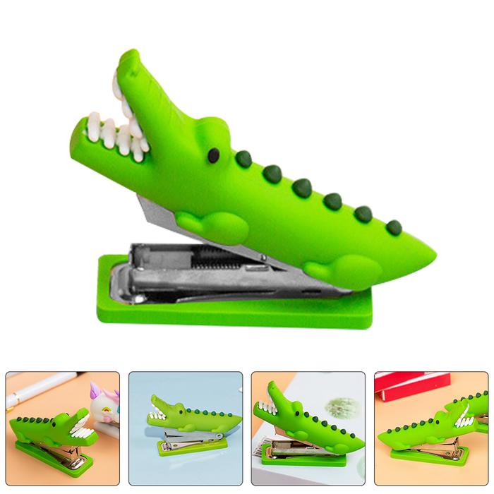 Handheld Stapler Cute Stapler Decorative Handheld Stapler Crocodile