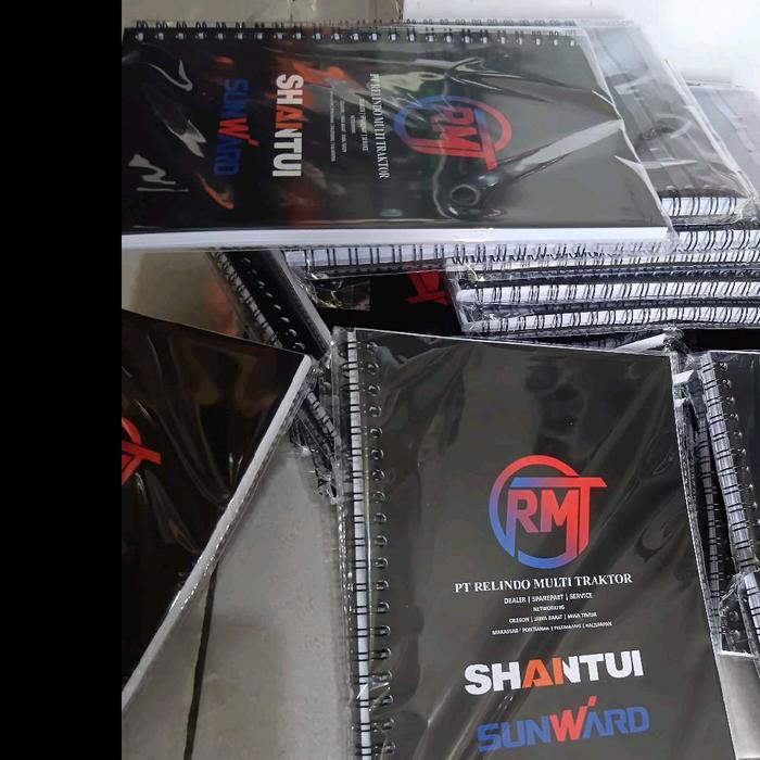 Notebook Spiral A6 HC custom logo / custom notebook