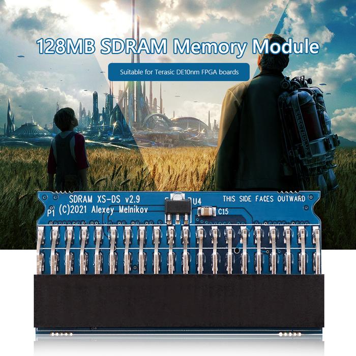 V2.9 Motherboard for Mister FPGA 128MB SDRAM Memory Module for Sega