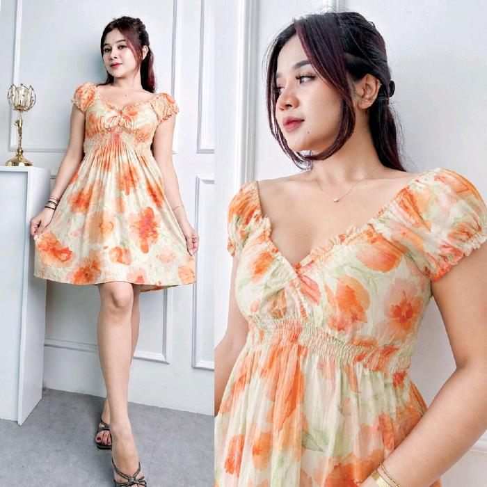 Daster Bali Lindy/Daster Lindy/Mini Dress Lindy/Daster Putri Bali Lindy