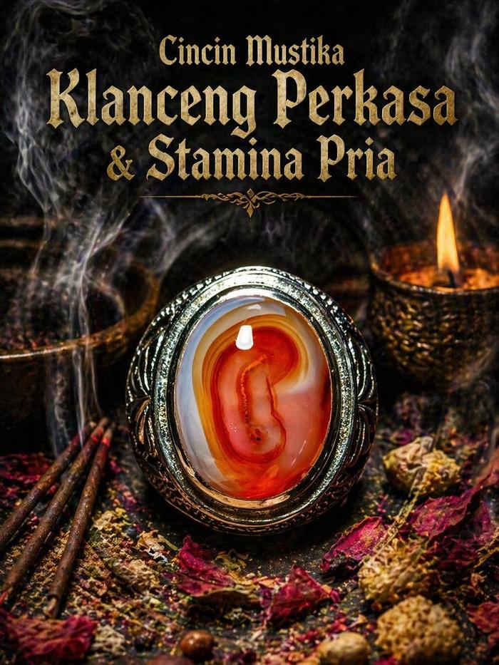 CINCIN MUSTIKA KLANCENG PERKASA & STAMINA PRIA