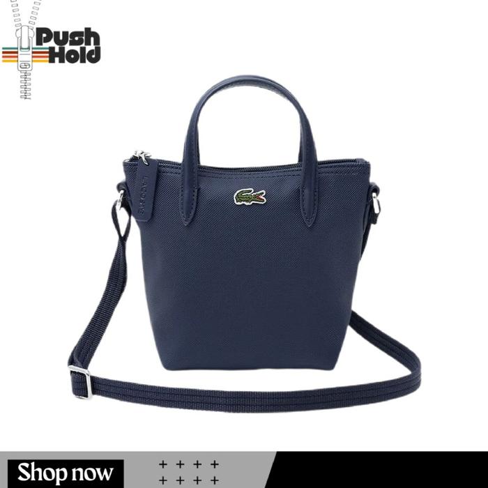 Lacoste Crossbody Bag L.12.12 Concept Tote Mini dengan Desain Tas Selempang Elegan dan Fungsi Prakti