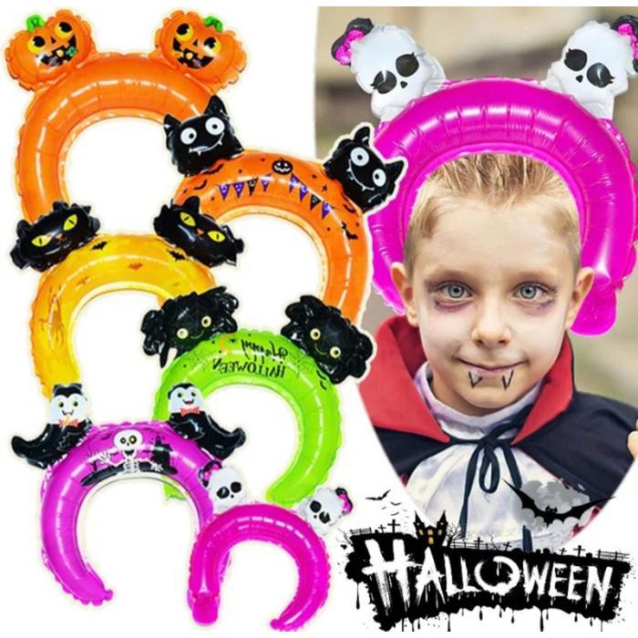 Bando balon halloween pumpkin/spider/bat/cat
