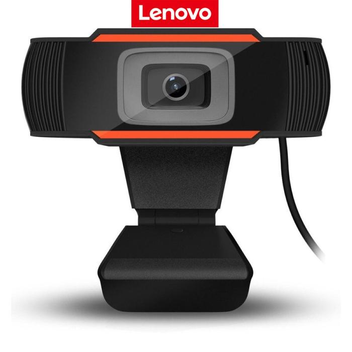 Lenovo Camera 1080P HD Web Camera Microphone USB Auto Focus Video