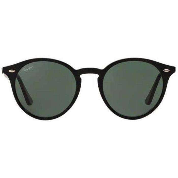 Kacamata RayBan Hitam Round Asia Fit RB2180F 601/71 Original