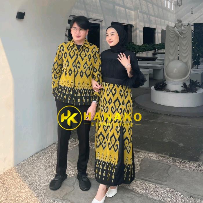 RAHAYU COUPLE TENUN - BAJU TENUN COUPLE - BAJU COUPLE - BAJU KELUARGA - BAJU KONDANGAN - COUPLE TENU