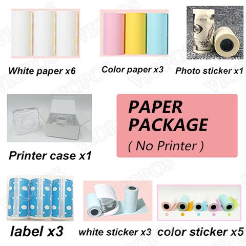 Thermal Label Sticker Receipt Paper Printer case For Peripage A6