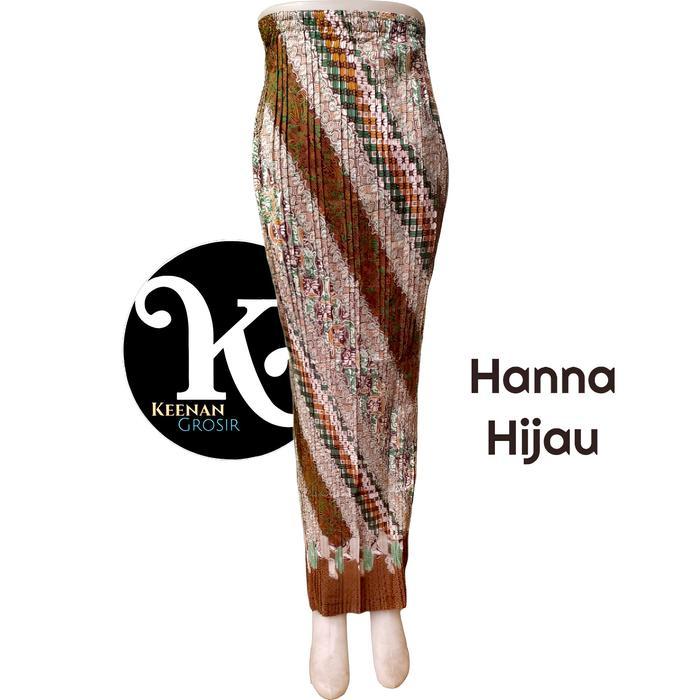 Rok Plisket Batik Skirt Jarik Kain Bawahan Kebaya Pakaiyan Pesta Kondangan Wisuda Seragaman Wanita P