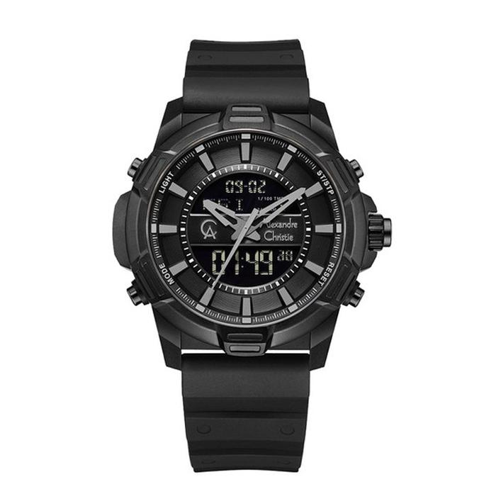 Jam Tangan Pria Alexandre Christie AC 9375 MH (RUBBER)