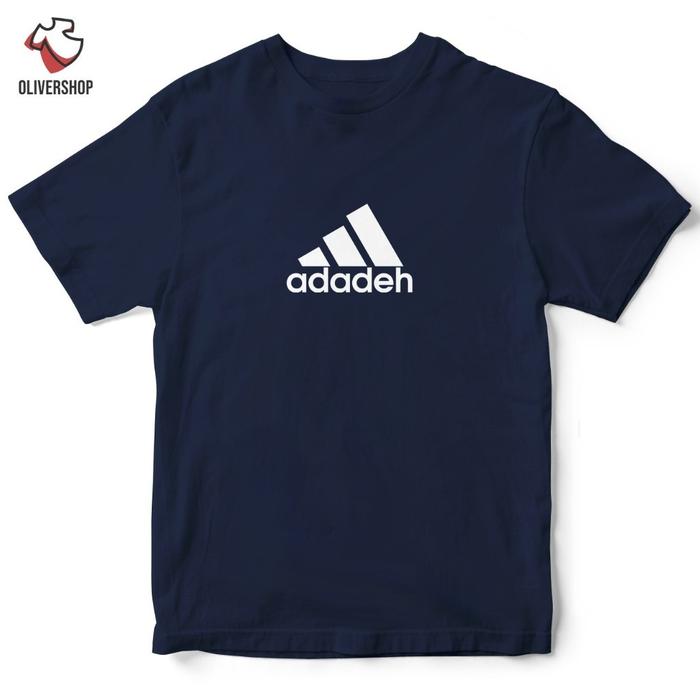 Baju Kaos Plesetan Adadeh - Parodi Merek Brand Logo Kata Kata Tulisan Lucu Unik Dewasa Anak Pria Wan