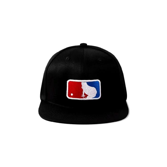 Snapback Frogstone - FC. Basefrog - Topi Hitam Pria