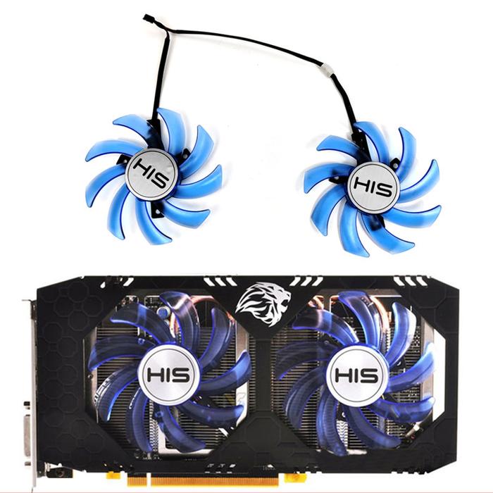 Brand New GPU Fan FDC 10U12S9-C 85MM 4 Pins for Your RX 470 TURBO, 4GB, RX 470 OCRT, 4GB, RX474, RX5