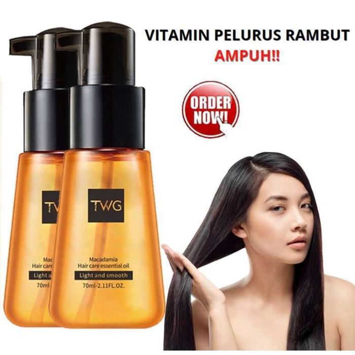 TWG Vitamin Perfect Hair Serum Vitamin Rambut Kering Rontok Korean Perfect Hair Repair Serum Care Es
