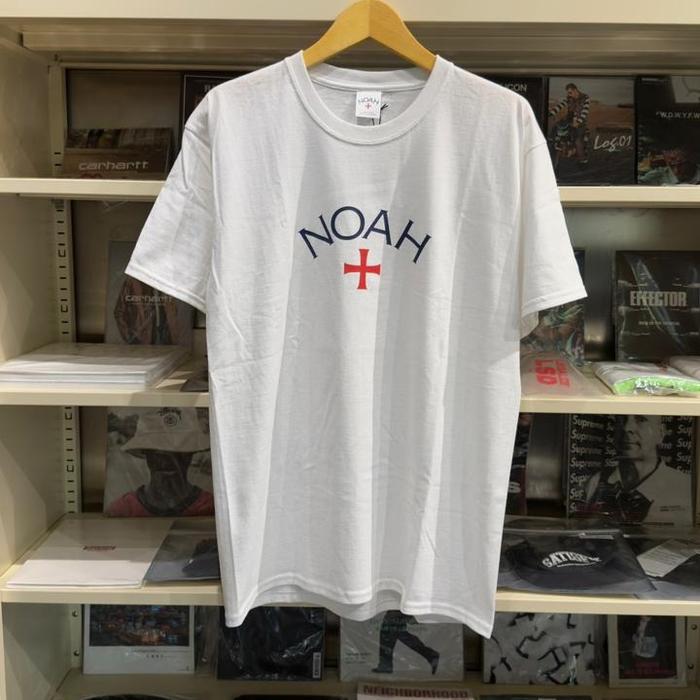 NOAH NYC - CORE LOGO TSHIRT FW25 (WHITE)