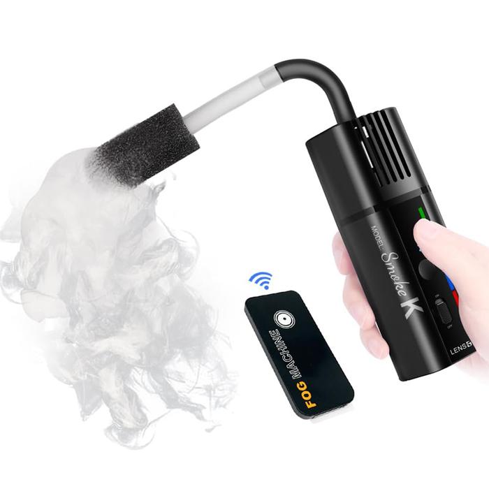 LENSGO  K Portable Hand-Held Fog Machine Dry ice  Effect Powerful Photography  Machine for Film Prod